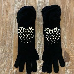 Winter Sequined Gloves